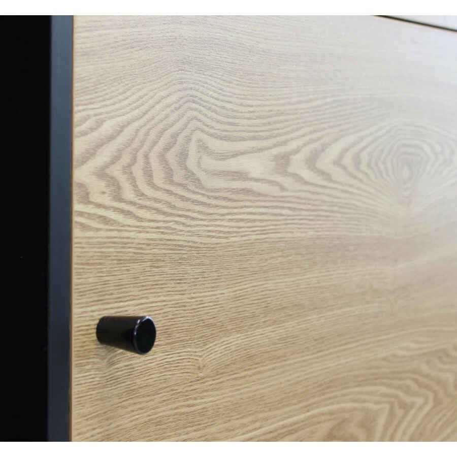 Credenza Moderna con 6 vani in Truciolare cm 100×39,5×135 – QUANAH