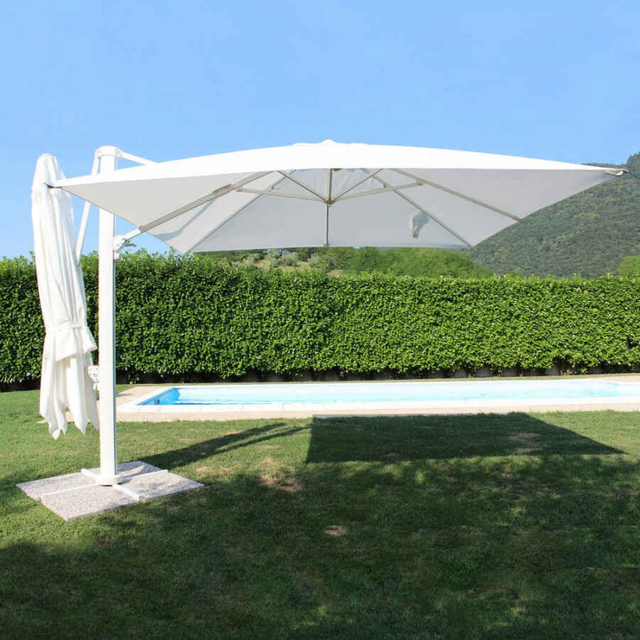 Ombrellone doppio da Giardino 3×3 in alluminio,poliestere – DUBLE