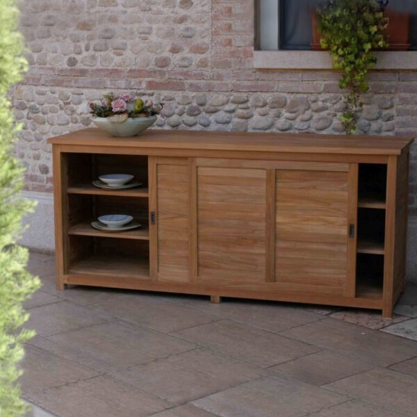 Mobile da Giardino in Legno,Teak cm 200x60x90 – JULIAN
