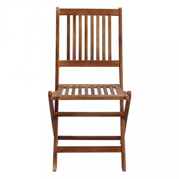 Sedia da Giardino Pieghevole in Legno,Acacia cm 46x56x89 – MORT