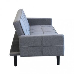 Divano Letto tre posti in Tessuto cm 194x83x74 – KIRK