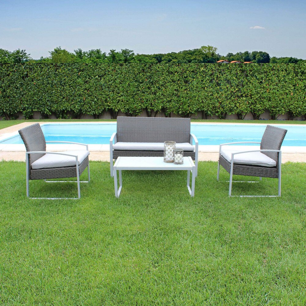 Salotto da Giardino in cm 115x62x75 – TROY