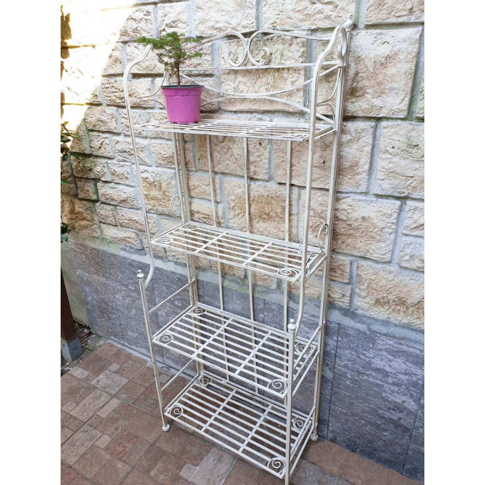 Etagère 4 piani in Acciaio cm 61x32x156 – ERN