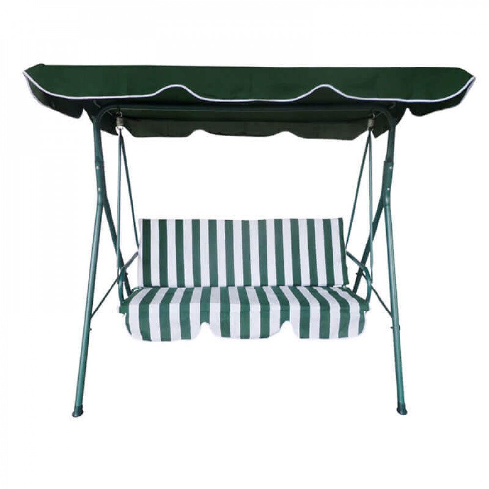 Dondolo da Giardino in Acciaio,Tessuto cm 170x110x153 – LYLE