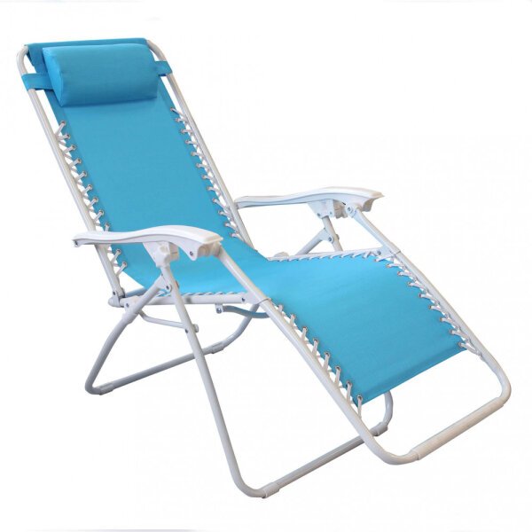 Sdraio mare prendisole Pieghevole in Acciaio,Textilene cm 88x65x110 – ZERO GRAVITY