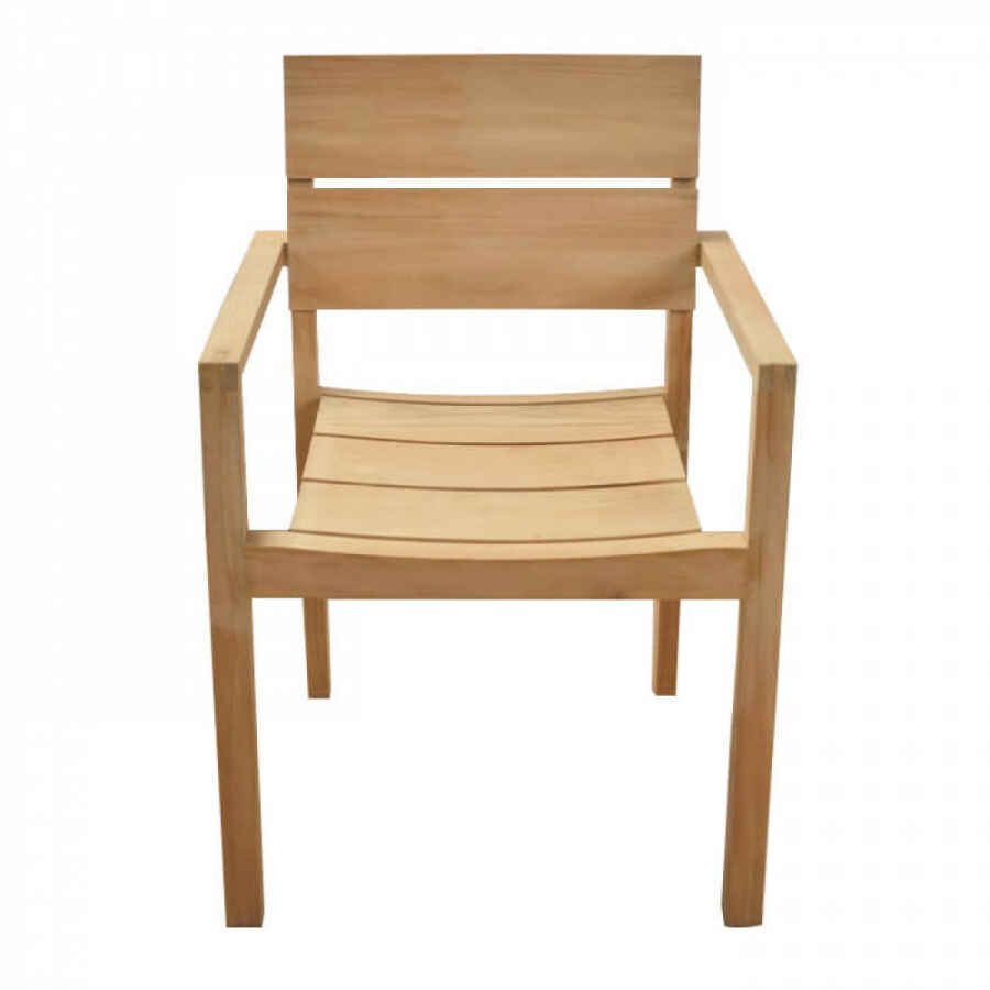Poltrona da Giardino in Teak cm 58x60x80 – DEN