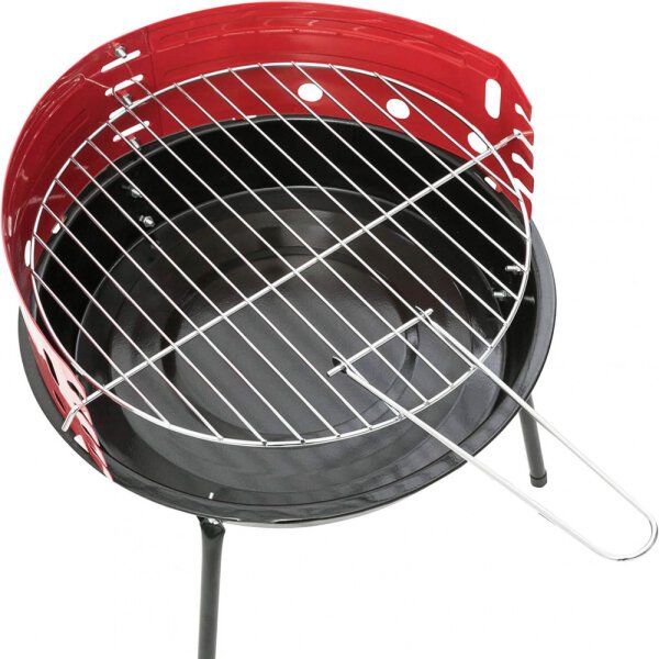 Barbecue a Carbonella con griglia in Acciaio cm 35,5×35,5×32 – TENNYSON