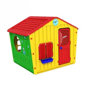 Casetta da Giardino per bambini in Plastica cm 140x108x115 – ANDREW