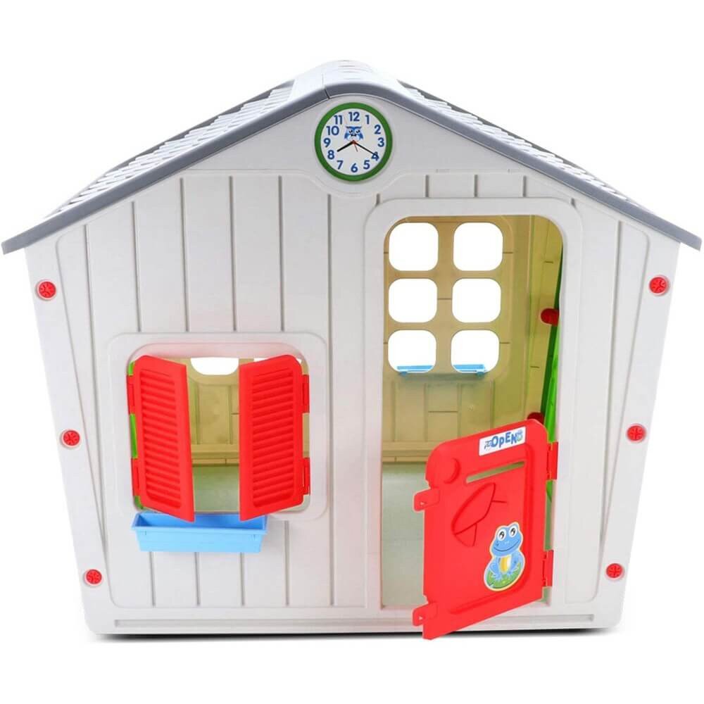 Casetta da Giardino per bambini in Plastica cm 140x108x115 – ANDREW