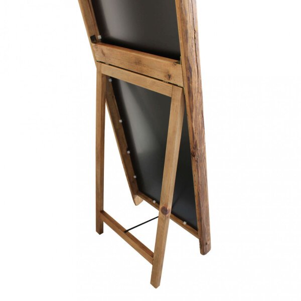 Specchio con cornice in Pino riciclato cm 62x8x165 – PINE