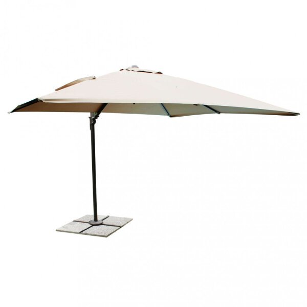 Ombrellone da Giardino decentrato 3×3 in alluminio – LENA
