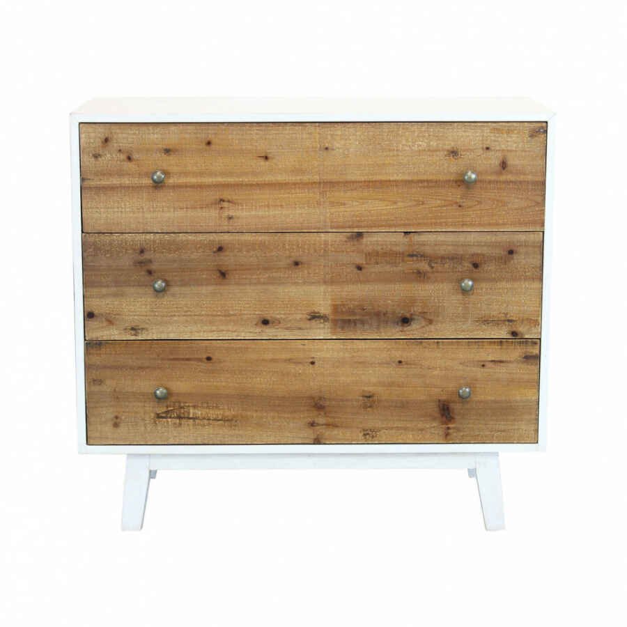 Cassettiera con 3 cassetti in Truciolare cm 100x45x90 – JONNY