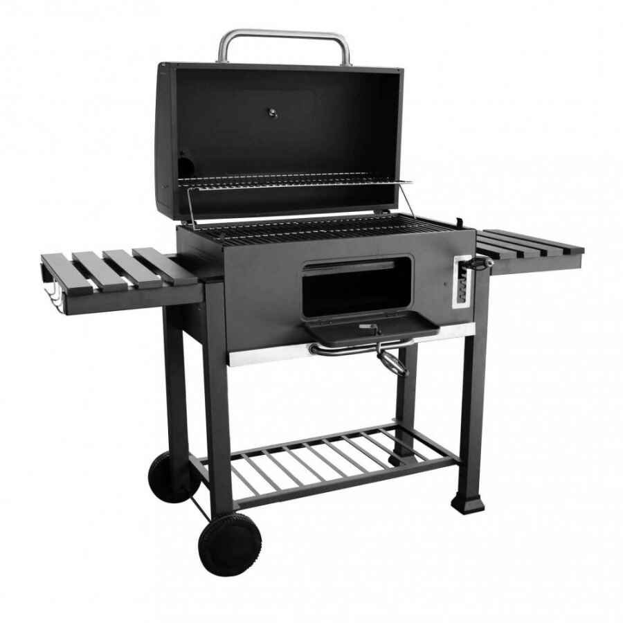 Barbecue a Carbonella XL in Metallo cm 160x65x105,5 – DION