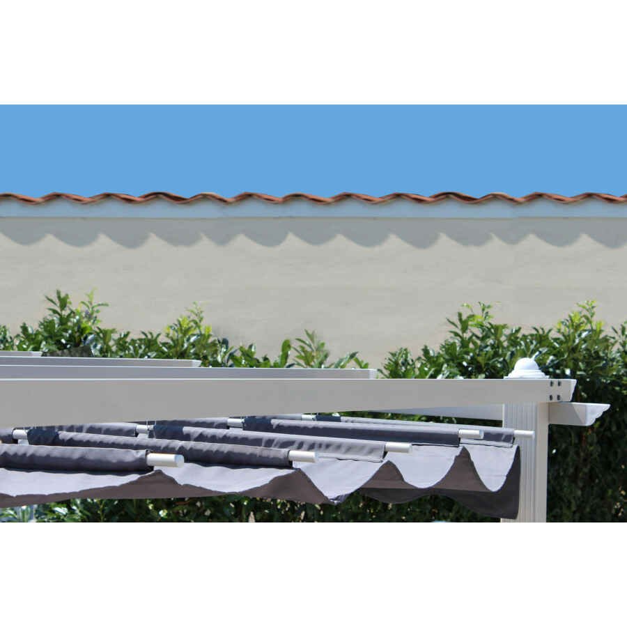 Gazebo da Giardino 3×3 in alluminio,poliestere – DRAKE