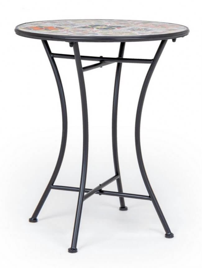 Tavolo da giardino rotondo D60 – NAXOS