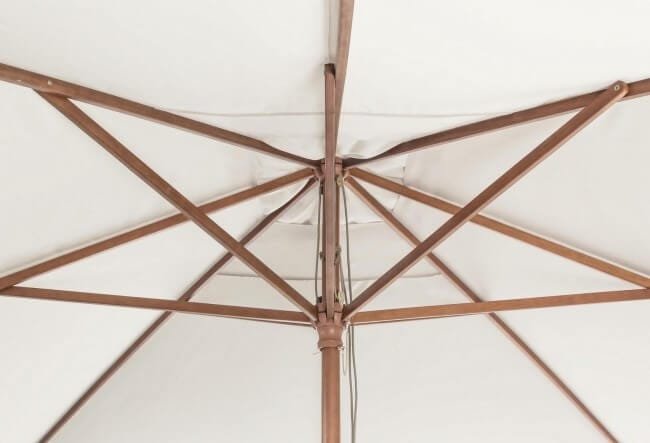 Ombrellone da Giardino in legno – SYROS