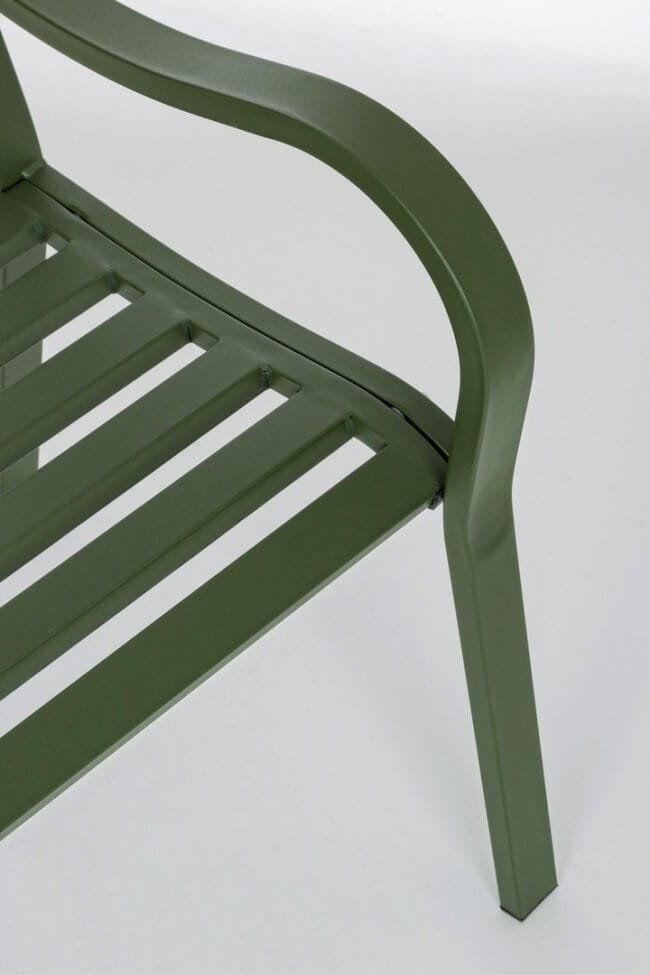 Panca da giardino in acciaio – JANELLE