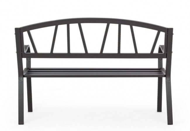 Panca da giardino in acciaio – JANELLE