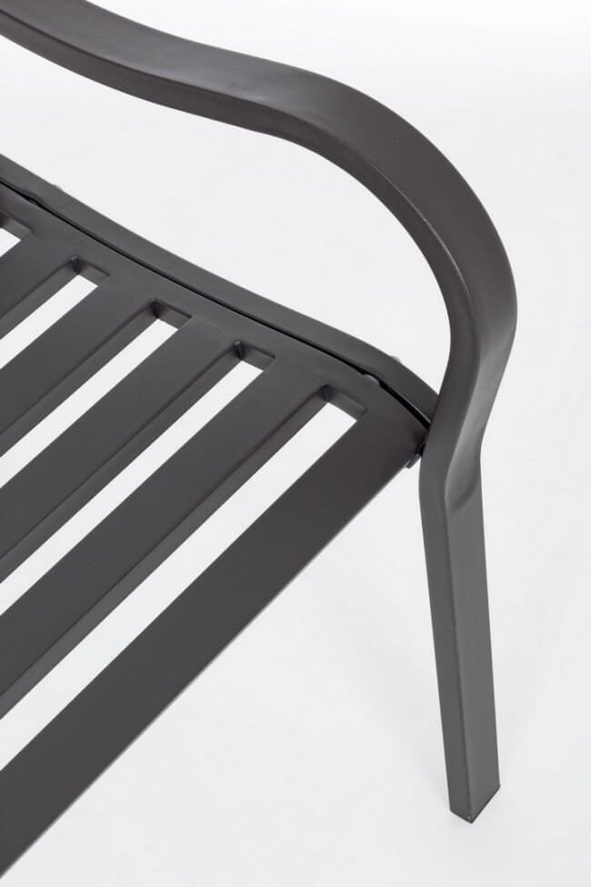 Panca da giardino in acciaio – JANELLE