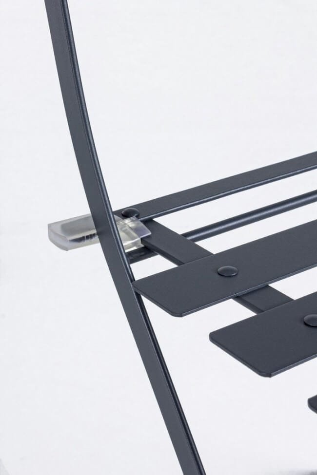 Set tavolo da terrazzo con sedie salvaspazio – WISSANT