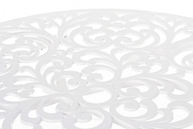 Tavolo da giardino rotondo in alluminio pressofuso – VICTORIA