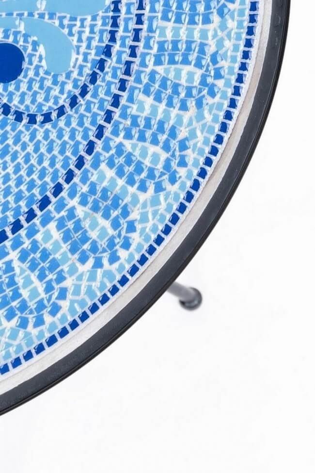 Tavolo da giardino rotondo D60 – NAXOS