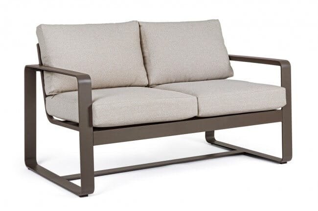 Divano da Giardino 2 posti con cuscini – MERRIGAN