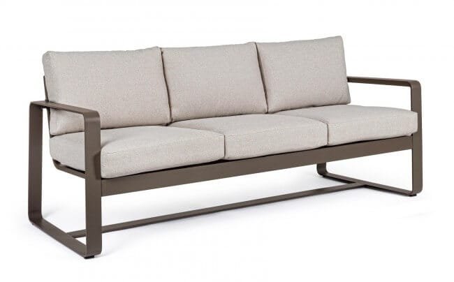 Divano da Giardino 2 posti con cuscini – MERRIGAN