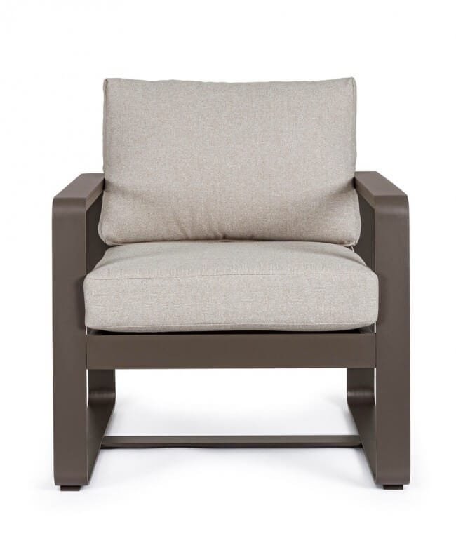 Poltrona da giardino con cuscini (2 Pezzi) – MERRIGAN