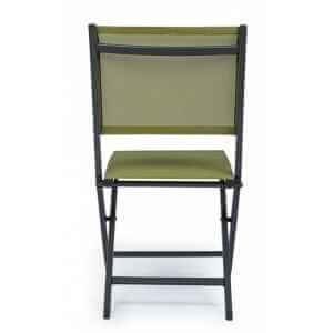 Sedia pieghevole in alluminio da giardino (4 Pezzi) – ELIN