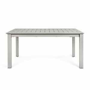 Tavolo da giardino allungabile in alluminio – KONNOR