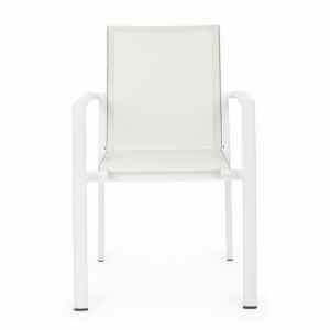 Sedia da giardino in alluminio con Braccioli (4 Pezzi) – KONNOR