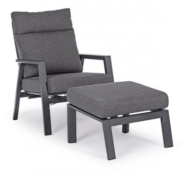 Pouf da esterno in alluminio – KLEDI