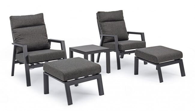 Pouf da esterno in alluminio – KLEDI