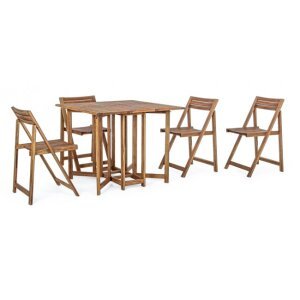 Set Tavolo con 4 Sedie in legno – NOEMI