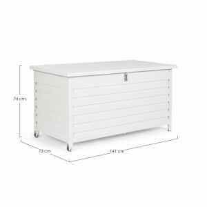 Baule porta Cuscini in alluminio con ruote – ATLANTIC