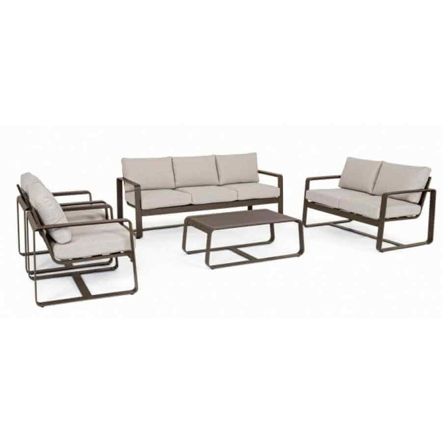 Poltrona da giardino con cuscini (2 Pezzi) – MERRIGAN