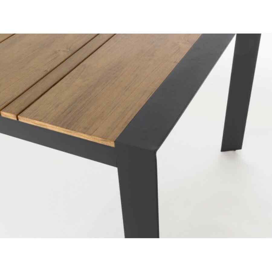Tavolo Tavolo da giardino allungabile in alluminio 198X100 – ELIAS