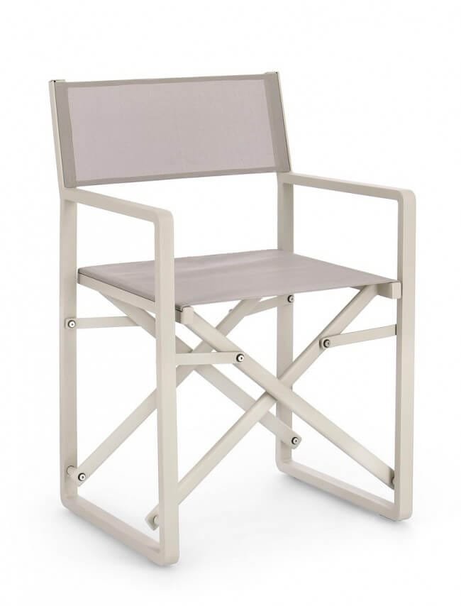 Sedia Regista pieghevole in alluminio (2 Pezzi) – KONNOR