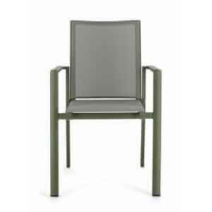 Sedia da giardino in alluminio con Braccioli (4 Pezzi) – KONNOR