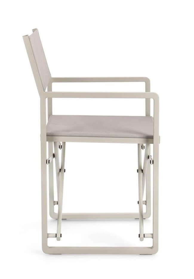 Sedia Regista pieghevole in alluminio (2 Pezzi) – KONNOR