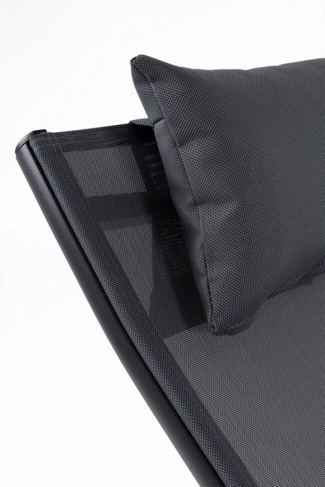 Chaise Longue da Giardino con Poggiapiedi – KRION