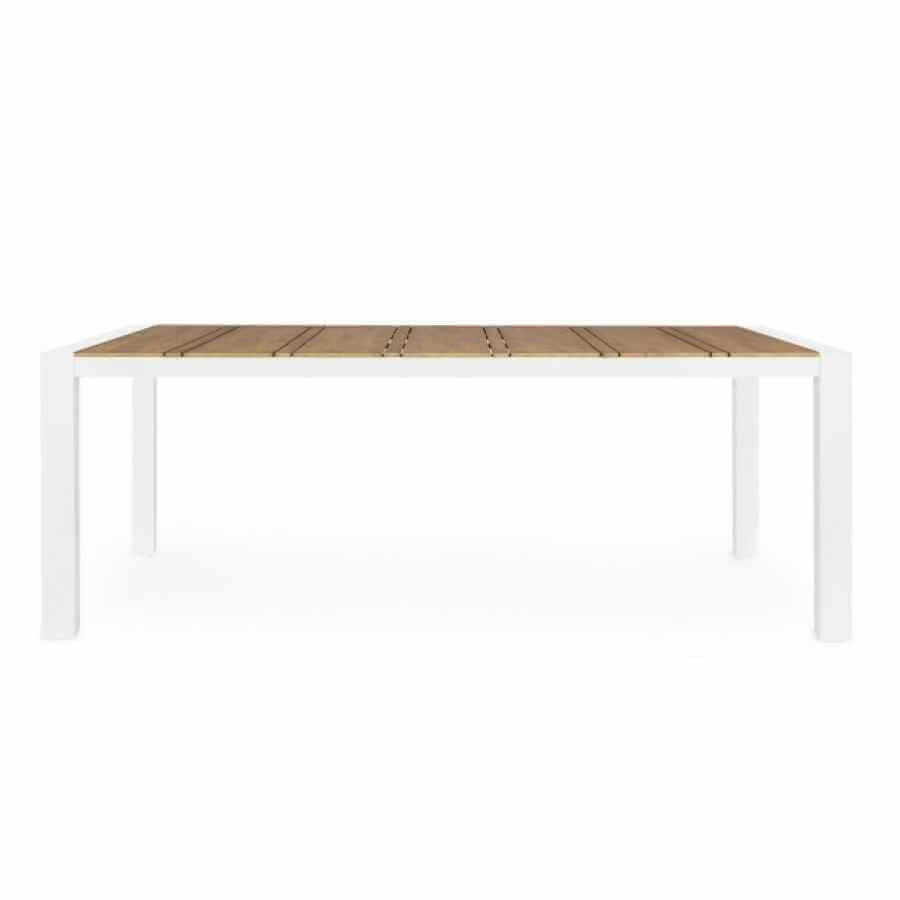 Tavolo Tavolo da giardino allungabile in alluminio 198X100 – ELIAS