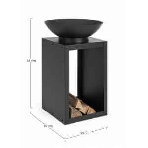 Braciere da Giardino con portaLegna – EFESTO
