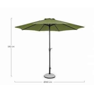 Ombrellone da giardino in alluminio – KALIFE