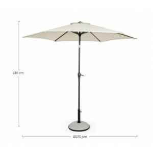 Ombrellone da giardino in alluminio – KALIFE