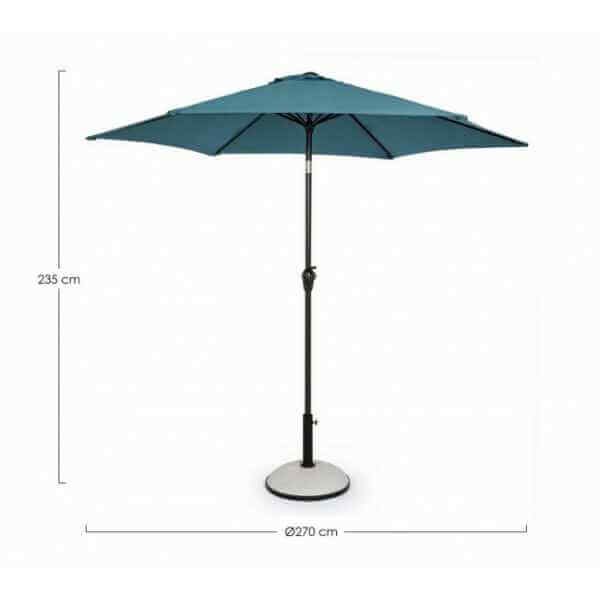 Ombrellone da giardino in alluminio – KALIFE