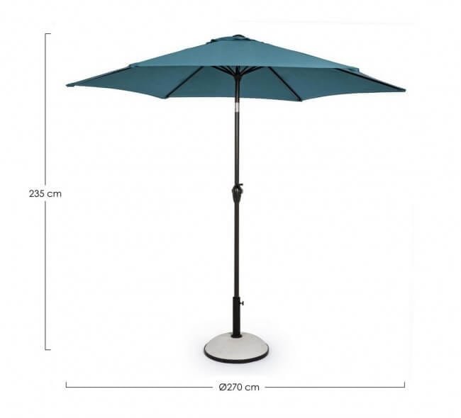 Ombrellone da giardino in alluminio – KALIFE
