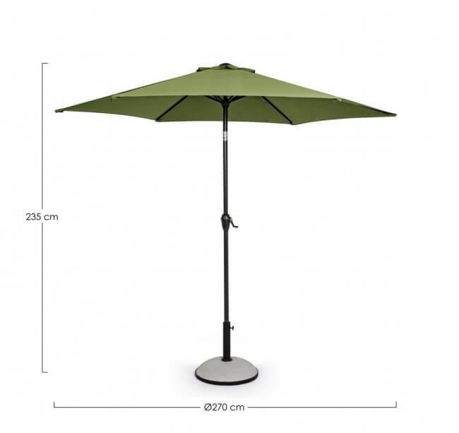 Ombrellone da giardino in alluminio – KALIFE