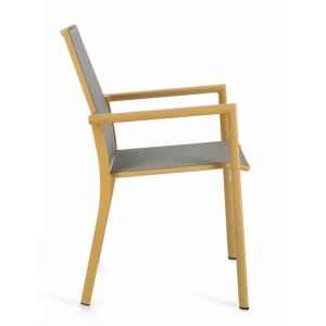 Sedia da giardino in alluminio con Braccioli (4 Pezzi) – KONNOR